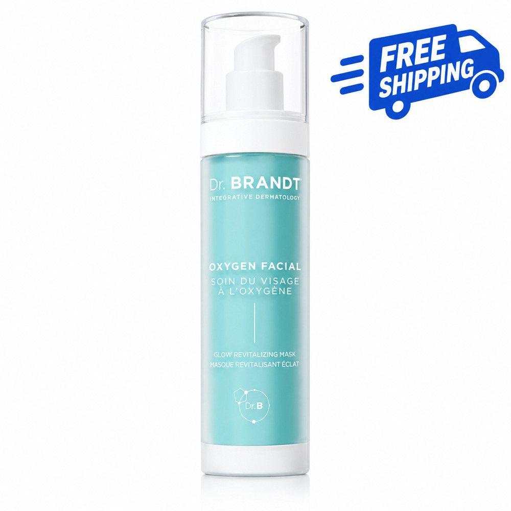 Dr. Brandt Needles No More Oxygen Facial Glow Mask 50ml 1.7 oz